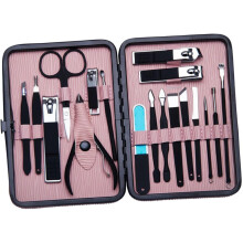 Nagelknippers en nagelkunsttools, complete manicure- en pedicureset, draagbare beautytools