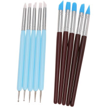 Stylo à ongles en silicone, pinceau, outil de sculpture, eyeliner pour les passionnés d'art