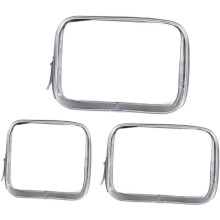 1 Set Transparente Reise-Kosmetiktasche Groß Mittel Klein Tragbarer Kosmetik-Organizer
