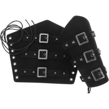 PU-Armschienen für Damen und Herren, bequeme Armschützer im mittelalterlichen Stil mit coolem Punk-Design