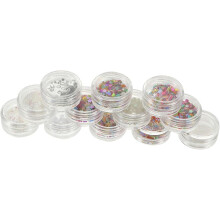 Mehrzweck-Augen-Make-up-Sticker und Kosmetik-Pailletten-Set, 2 Schachteln