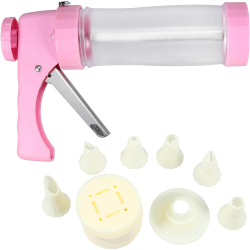 Baking Tools Cookie Decorating Supply Kit Ergonomic Design Handle Removable Easy Cleaning Solid Plastic
