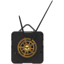 DIY-Uhrwerk-Set mit geräuschlosem Quarzmotor, geeignet aus Kunststoff