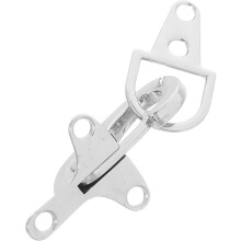 Metal Toggle Buckle for Coat Closure, 5cm Silver DIY Clothing Accessories, Metal Fastener Set Suitable