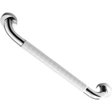 Stainless Steel Bathroom Handrail Non-Slip Toilet Safety Bar 40cm White Armrest