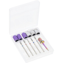 Material Brocas para taladro de uñas Brocas para taladro de decoración de uñas Lima de manicura Lima de pedicura