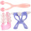 100pcs Plastic Hooks for Hanging S-Shaped Hanger Easy Installation Versatile Application Multipurpose 1