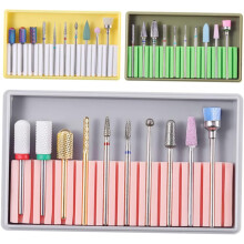 Taladro de uñas eléctrico inalámbrico profesional para manicura con brocas de cerámica y cabezal de pulido para uñas de gel.