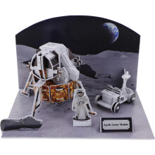Puzzle 3D de vaisseau spatial à monter soi-même pour les enfants de 3 à 5 ans, modèle éducatif sur l'espace.