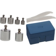 6pcs Chrome Weights Precision Steel Scale Weight Calibration for Balance Including for Weighing Scale Use Random Color