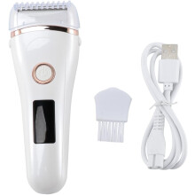 Depiladora de acero inoxidable para mujer, herramienta de depilación para rostro, brazos, axilas, piernas y zona del bikini.