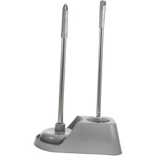1 Set Toilettenbürste und Halter Reinigungswerkzeug Griff Badezimmerbürste