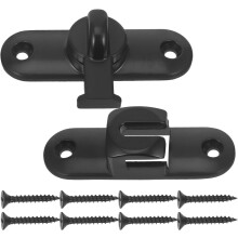Door Slide Latch Stainless Steel Heavy Duty Resistant to Fading Security Latch for Bars and Fences