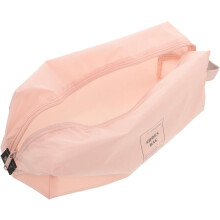 Tragbarer Schuhbeutel-Organizer für Reisen und Sport, faltbarer, staubdichter, pinkfarbener Sneaker-Beutel mit Griff