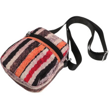 Nylon-Schultertasche für Reisen, Sommer, Strand, Reißverschluss, Boho-Stil