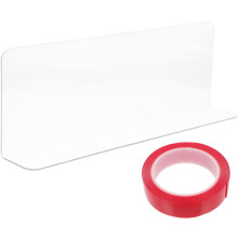 Shape Shelf Dividers for Supermarket Store Goods Separators Practical Classification Baffle