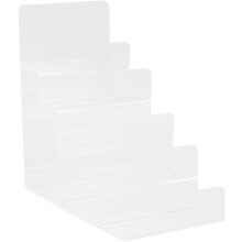 Kreatives Acryl-Geldbörsen-Aufbewahrungsregal in mehrstufiger Leiterform – robust, praktisch und einzigartig im Design