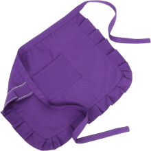 Kellnerschürze, halblila Stoff, mit einer Tasche, verstellbarer Bund, klassische taillierte Passform