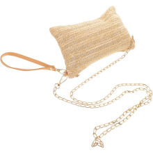 Gewebte Schultertasche für Damen, Umhängetasche, handgewebte Tasche, schicke Umhängetasche für Strandausflüge
