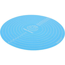 Tapis de cuisson en silicone antiadhésif pour pâtisserie, 30 x 40 cm (11,8 x 15,7 pouces), rectangulaire, en silicone