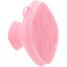 Zachte, kleine siliconen gezichtsreinigingsborstel, dieptereinigende gezichtsmassageborstel voor thuisgebruik, roze