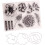 DIY Silikon-Siegelblumen-Stanzformen-Set, Silikon-Stanzform-Set 1