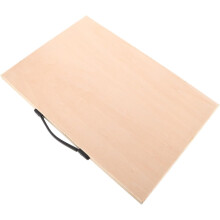 Planche à dessin en bois massif avec poignée en métal, format 8K, portable, pour étudiants en art et usage extérieur.