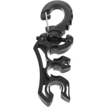 Clip de fixation pour tuba basse pression Snorkel Keeper, accessoire de plongée en apnée noir remplaçable