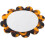Ρετρό Floral Compact Mirror Vintage Καθρέφτης Μακιγιάζ Μεγέθυνση για Γυναίκες 1