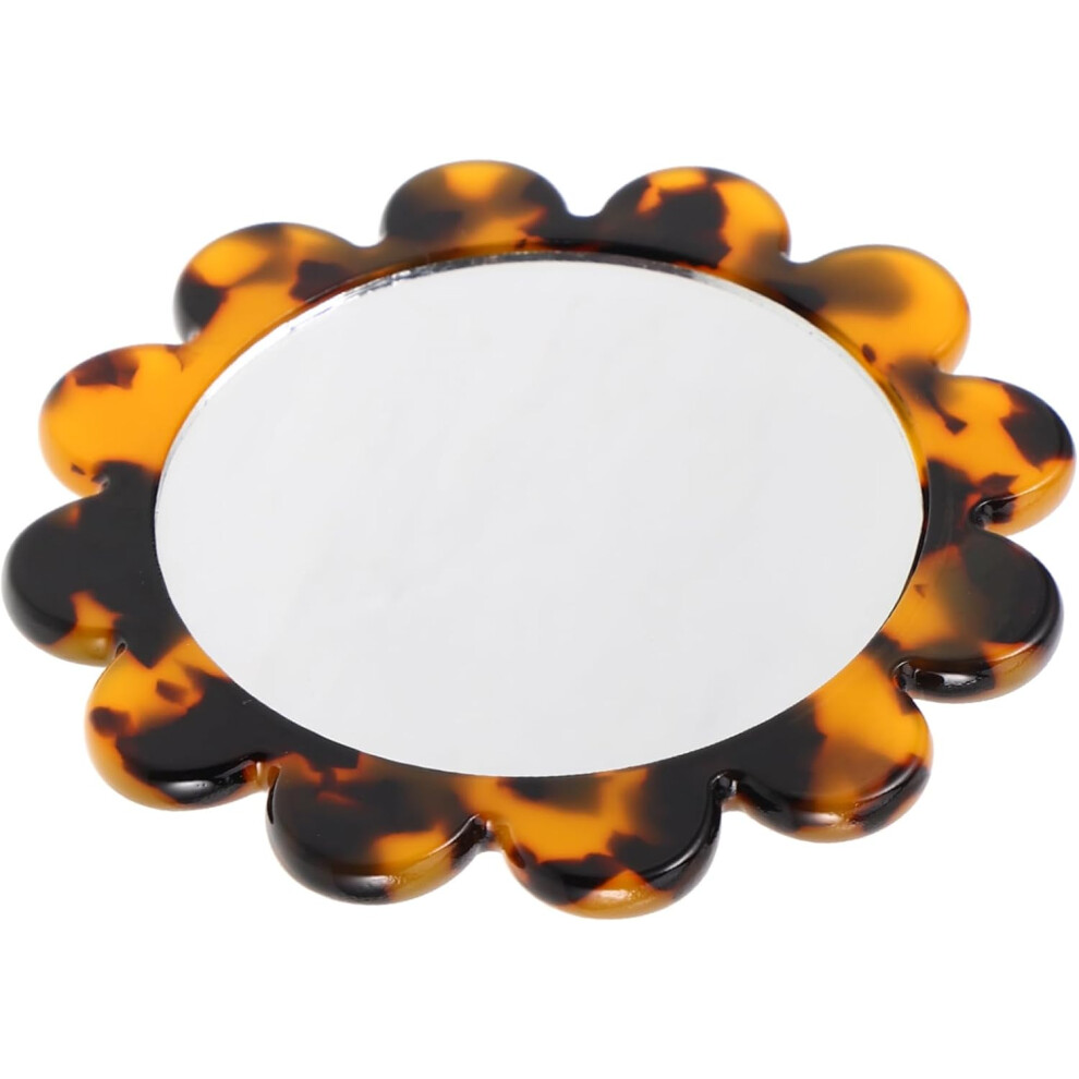 Hkhbjs Retro Floral Compact Mirror Vintage Makeup Mirror Magnification For Women
