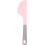 Silikon-Backspatel/Butterstreicher mit ergonomischem Griff, runder Form, rosa Farbe 1