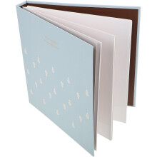 Livre de rangement gaufré pour album de spécimens de plantes et collection botanique