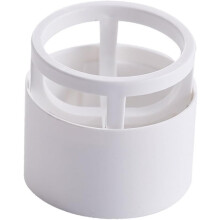 Porte-éponges à maquillage pour séchage facile, design aéré, support blanc pour houppettes et outils de beauté