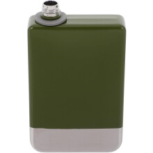 Gourde isotherme en acier inoxydable, petite, élégante, portable, étanche, de capacité moyenne et à versement facile.