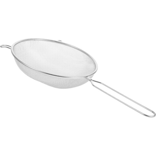 Schöpfkelle, Serviersieb, einlagiges Edelstahl-Sieb