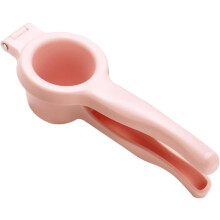 Spremiagrumi manuale per limoni, rosa, in PP, spremiagrumi portatile per frutta, utensile da cucina