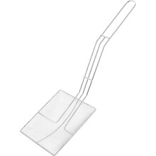 Stainless Steel Kitchen Utensils Frying Oil Strainer Long Handle and Burn Protection