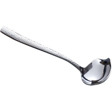 Cucchiaio da cucina per versare l'olio in acciaio inossidabile di alta qualità, con design monoblocco forgiato e resistente all'usura.
