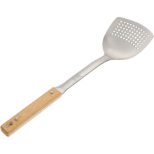 Wok-Spatel aus Edelstahl, Kochspatel, Verarbeitung, ergonomisches Design