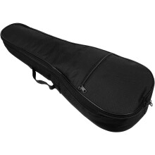 21-calowa torba do przechowywania ukulele, lekka, wodoodporna, bawełniana, o modnym prostym designie, czarna