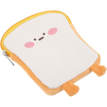 Porte-tampons portable en peluche à motifs de dessins animés, petit porte-monnaie, sac de rangement hygiénique multifonctionnel
