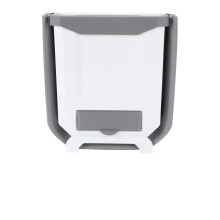 Poubelle de cuisine murale avec couvercle pour porte de placard, poubelle en plastique pour usage domestique
