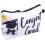 1pc Convenient Makeup Bag Graduation Pattern Stylish Cosmetics Pouch 1