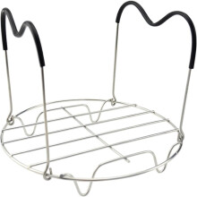 Panier vapeur en acier inoxydable avec poignée en silicone - Haute fiabilité et caractéristiques stables