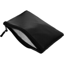 Pochette ignifugée pour documents avec fermeture éclair, pochette de rangement portable en fibre de verre résistante aux hautes températures