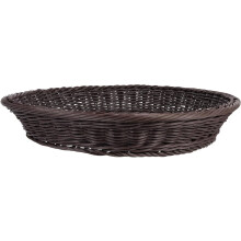 Panier à pain en rotin tressé, matériau PP robuste, grande capacité, solide et résistant à la décoloration.