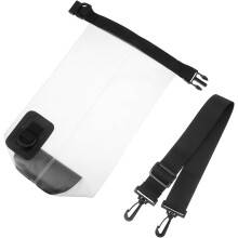 3l utendørs vanntett PVC bøttepose flytende rafting oppbevaringspose bærbar hvit sports tørrpose