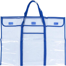 Sac de rangement pour tableau d'affichage, organisateur pour tableaux d'affichage étudiants, grand format, en PVC, protection multi-usages