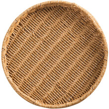 Cesta de almacenamiento tejida para aperitivos, gran capacidad, multiusos, estilo elegante y chic.