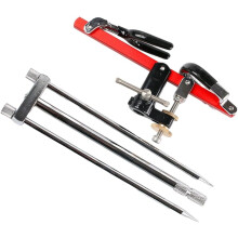 Support de canne à pêche multifonction en alliage d'aluminium avec piquet de sol universel